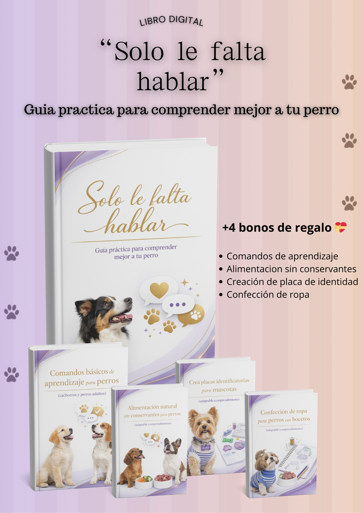 Ebook "Solo le falta hablar": guía de comunicación canina